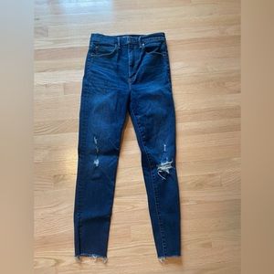 High rise Abercrombie & Fitch jeans